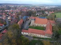 Das Kloster von oben